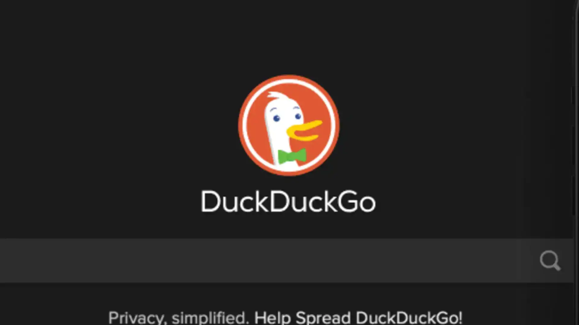 duckduckgo arama motoru