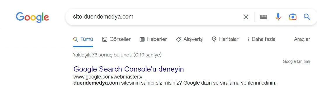 Web Sitenizin Google da Yer Almasını Sağlama; Kapsamlı Kılavuz